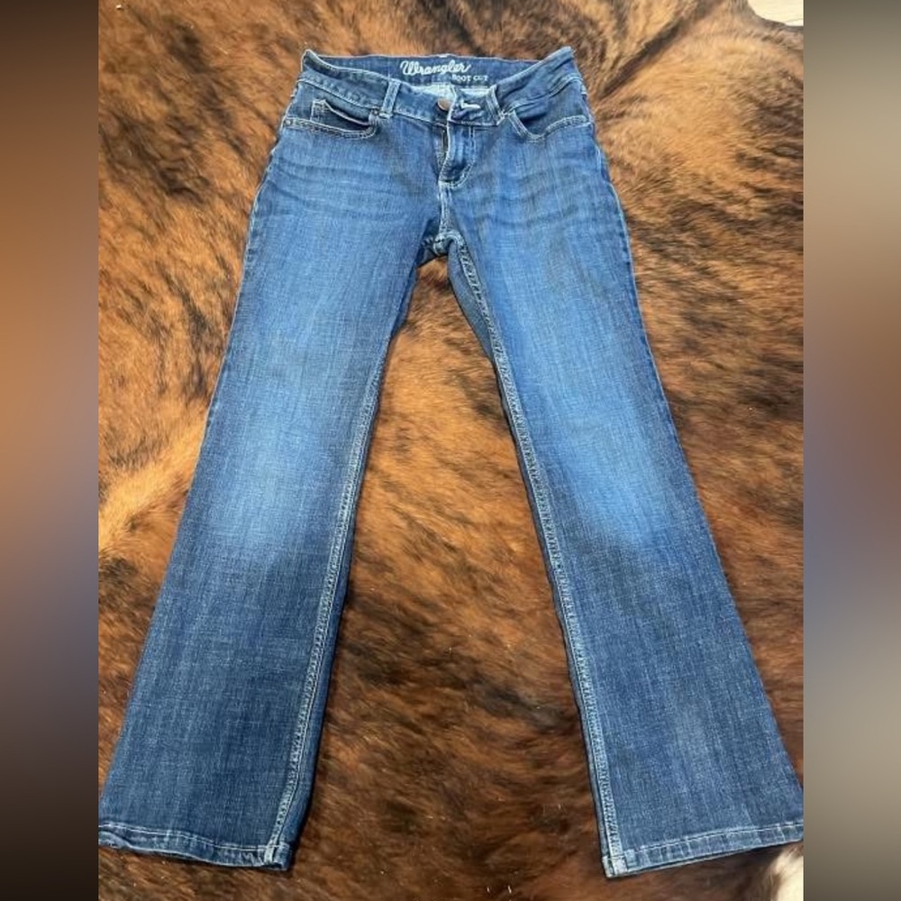 Wrangler Women's Blue Boot Cut Jeans